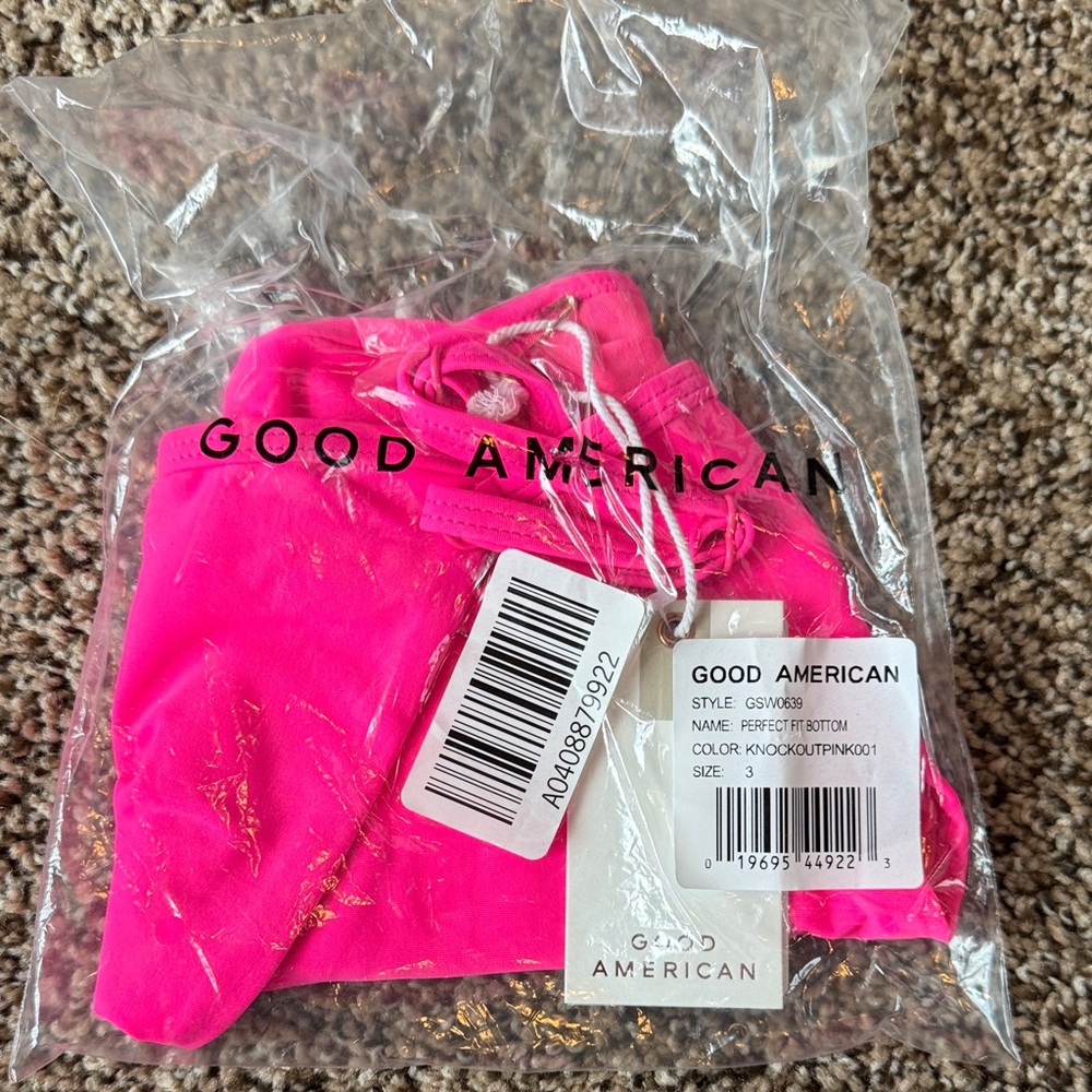 Good American Hot Pink Bottoms